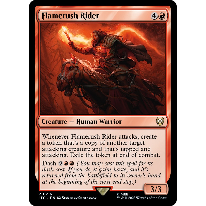 Flamerush Rider (LTC-216) - Tales of Middle-earth Commander