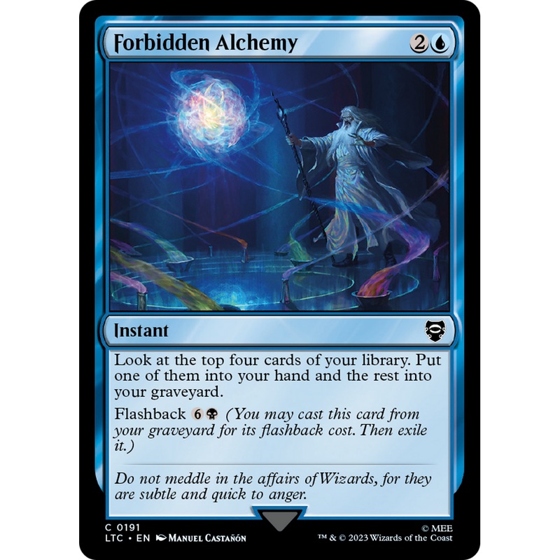 Forbidden Alchemy (LTC-191) - Tales of Middle-earth Commander