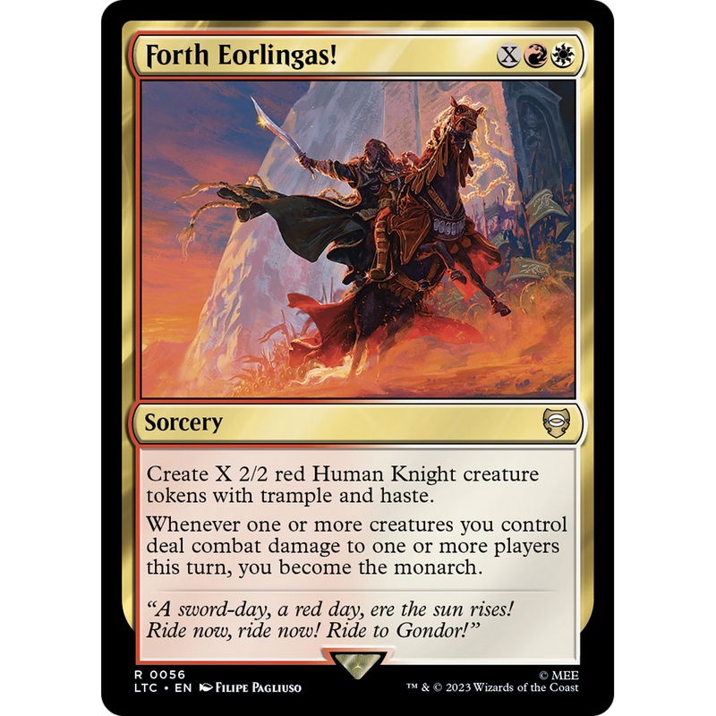 Forth Eorlingas! (LTC-056) - Tales of Middle-earth Commander
