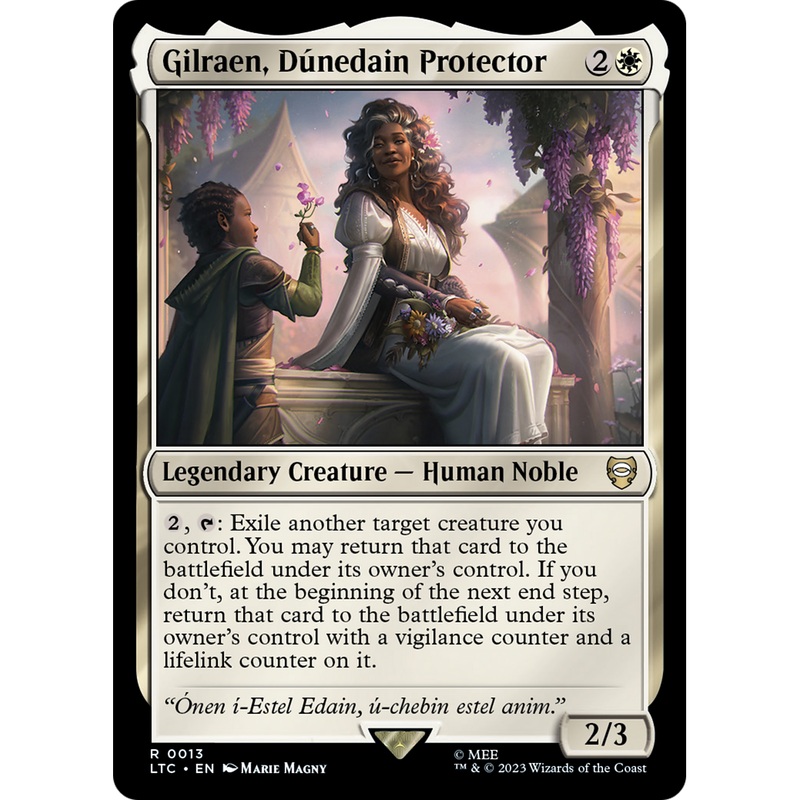 Gilraen, Dnedain Protector (LTC-013) - Tales of Middle-earth Commander