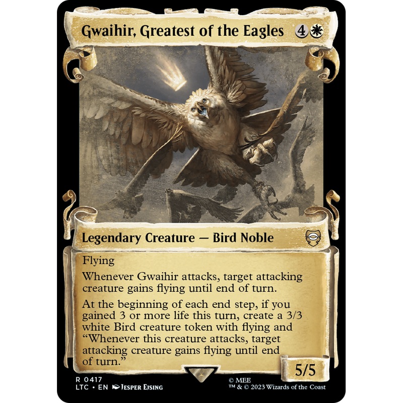 Gwaihir, Greatest of the Eagles (LTC-417) - Tales of Middle-earth Commander: (Showcase)