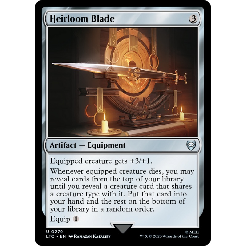 Heirloom Blade (LTC-279) - Tales of Middle-earth Commander