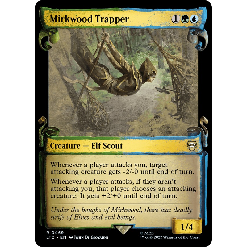 Mirkwood Trapper (LTC-469) - Tales of Middle-earth Commander: (Showcase) Foil