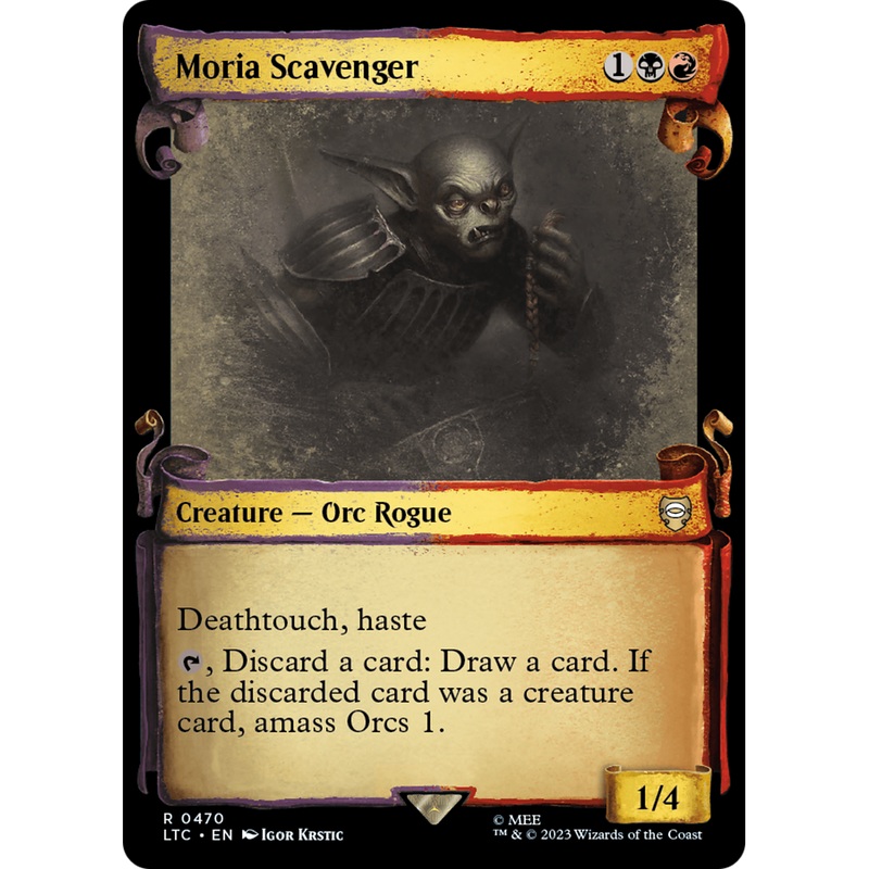 Moria Scavenger (LTC-470) - Tales of Middle-earth Commander: (Showcase)