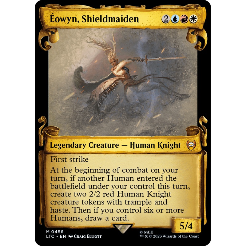 owyn, Shieldmaiden (LTC-456) - Tales of Middle-earth Commander: (Showcase)