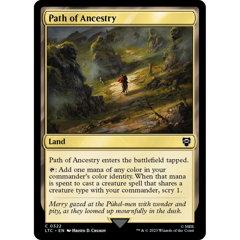 Path of Ancestry (LTC-322) - Tales of Middle-earth Commander