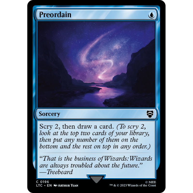 Preordain (LTC-196) - Tales of Middle-earth Commander