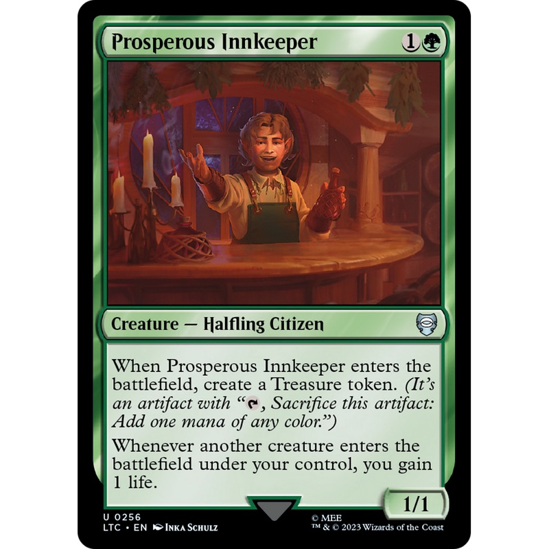 Prosperous Innkeeper (LTC-256) - Tales of Middle-earth Commander