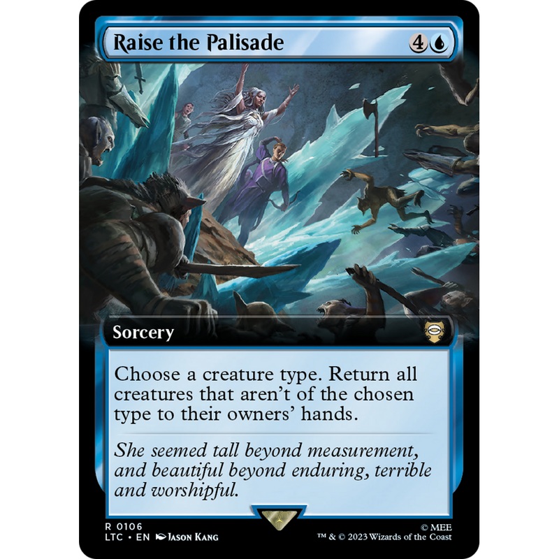 Raise the Palisade (LTC-106) - Tales of Middle-earth Commander: (Extended Art)