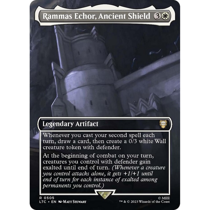 Rammas Echor, Ancient Shield (LTC-505) - Tales of Middle-earth Commander (Borderless)