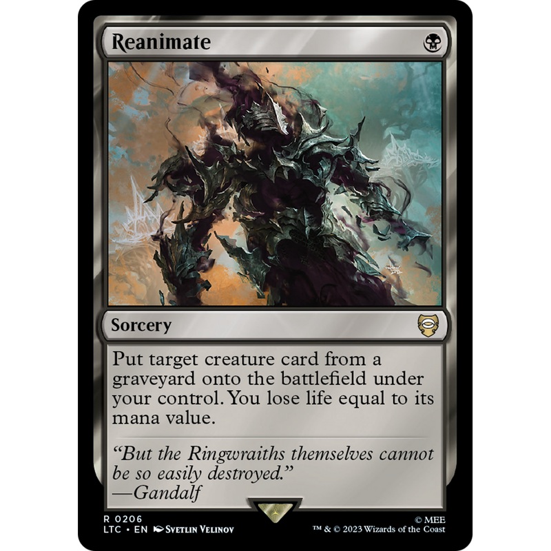 Reanimate (LTC-206) - Tales of Middle-earth Commander