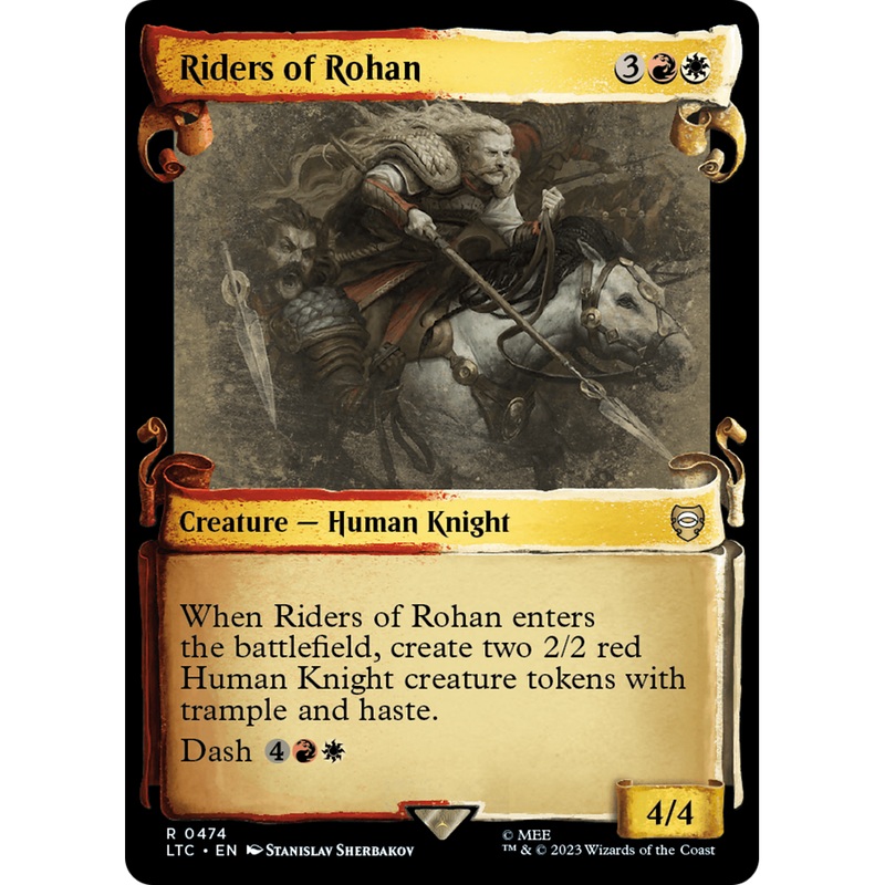 Riders of Rohan (LTC-474) - Tales of Middle-earth Commander: (Showcase)