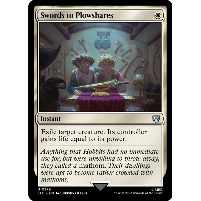 Swords to Plowshares (LTC-178) - Tales of Middle-earth Commander