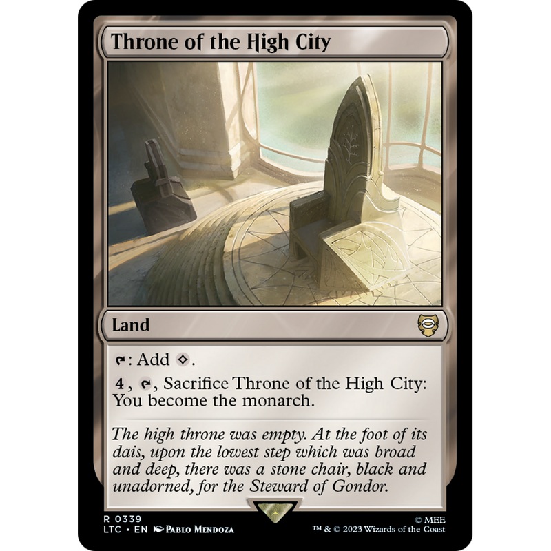 Throne of the High City (LTC-339) - Tales of Middle-earth Commander