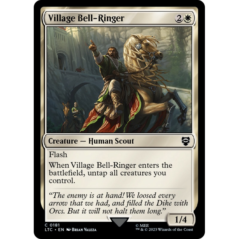 Village Bell-Ringer (LTC-181) - Tales of Middle-earth Commander