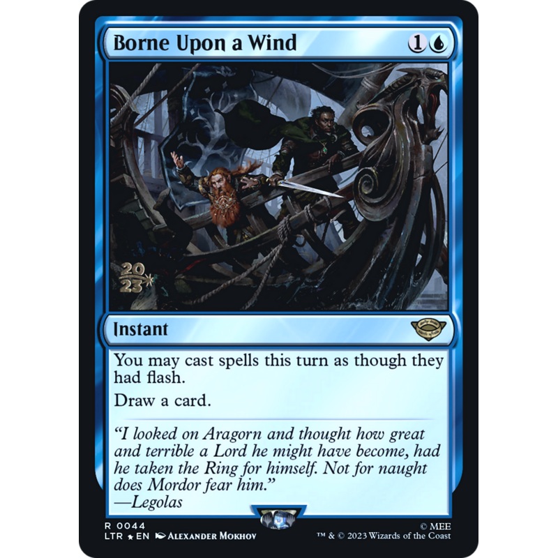 Borne Upon a Wind (PRE-44S) - Tales of Middle-earth Promos Foil
