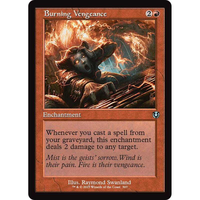 Burning Vengeance (INR-397) - Innistrad Remastered Foil