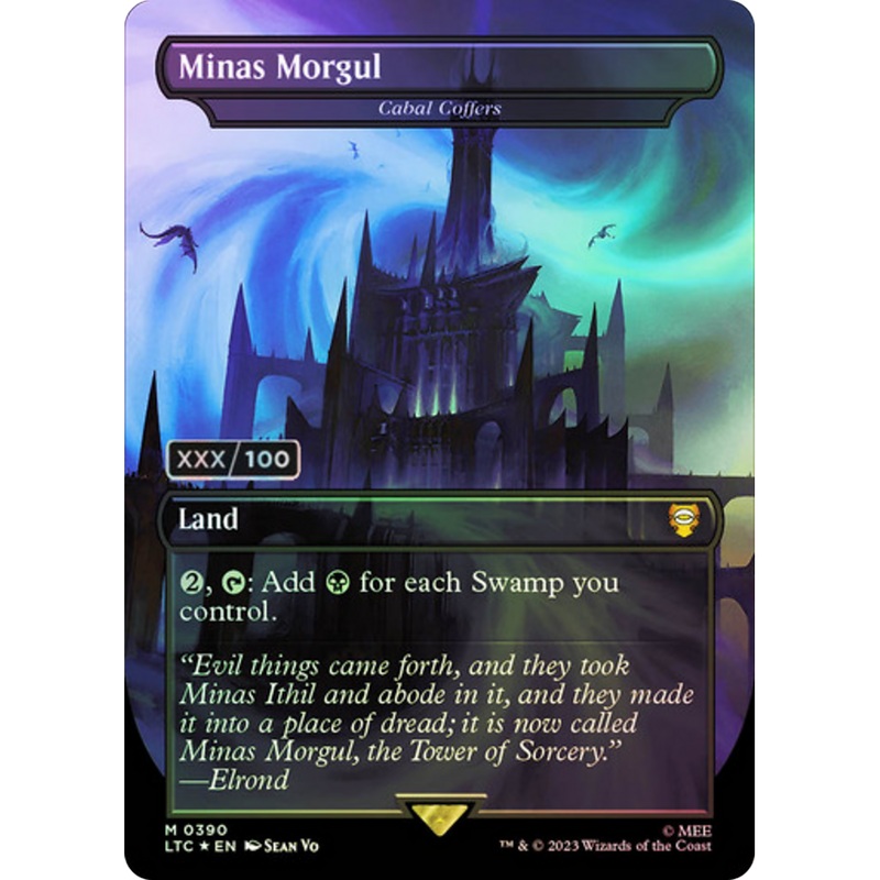 Cabal Coffers (LTC-390Z) - Tales of Middle-earth Commander / Minas Morgul (Borderless) Foil