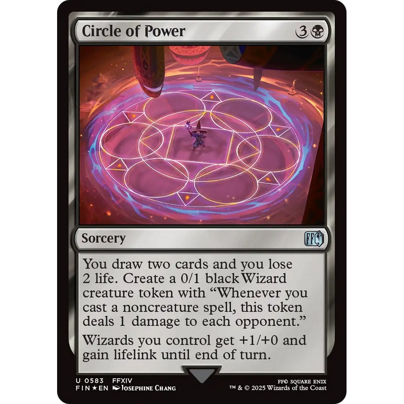 Circle of Power (Surge Foil) (FIN-583) - FINAL FANTASY Foil