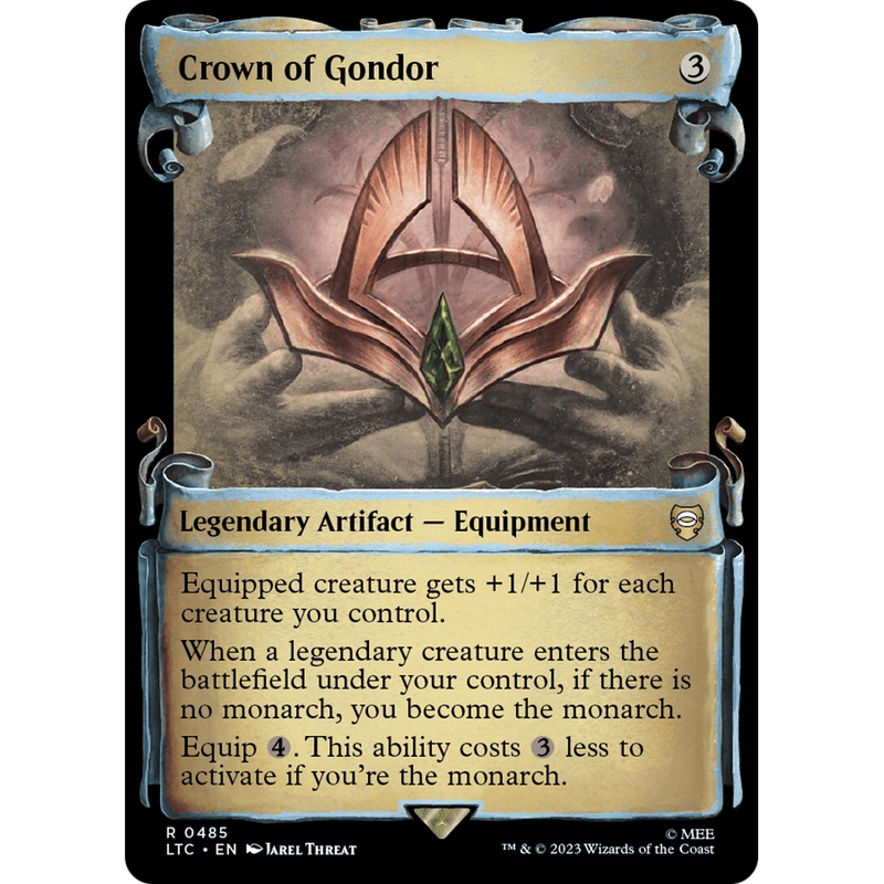 Crown of Gondor (LTC-485) - Tales of Middle-earth Commander: (Showcase)