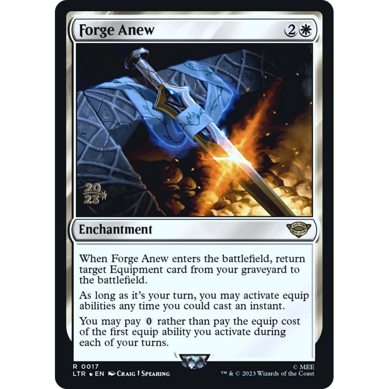Forge Anew (PRE-17S) - Tales of Middle-earth Promos Foil