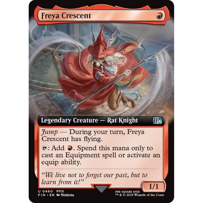 Freya Crescent (FIN-460) - FINAL FANTASY: (Extended Art) Foil