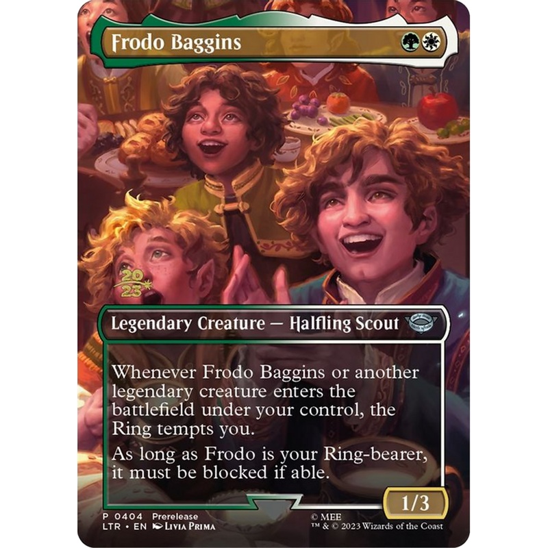 Frodo Baggins (PRE-404S) - Tales of Middle-earth Promos (Borderless) Foil
