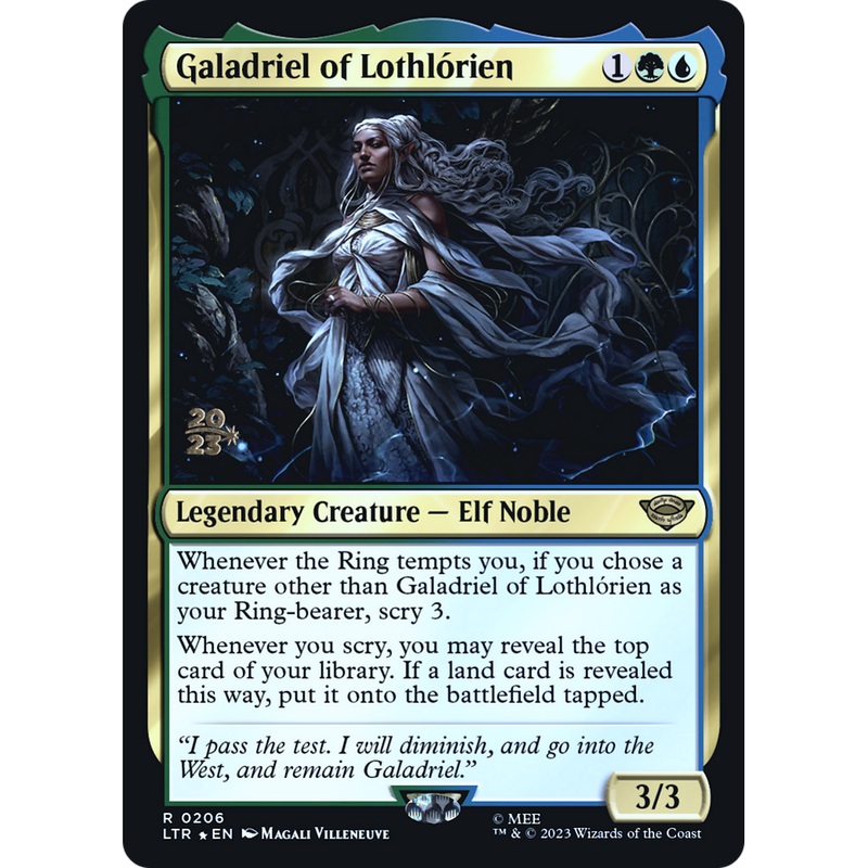 Galadriel of Lothlrien (PRE-206S) - Tales of Middle-earth Promos Foil