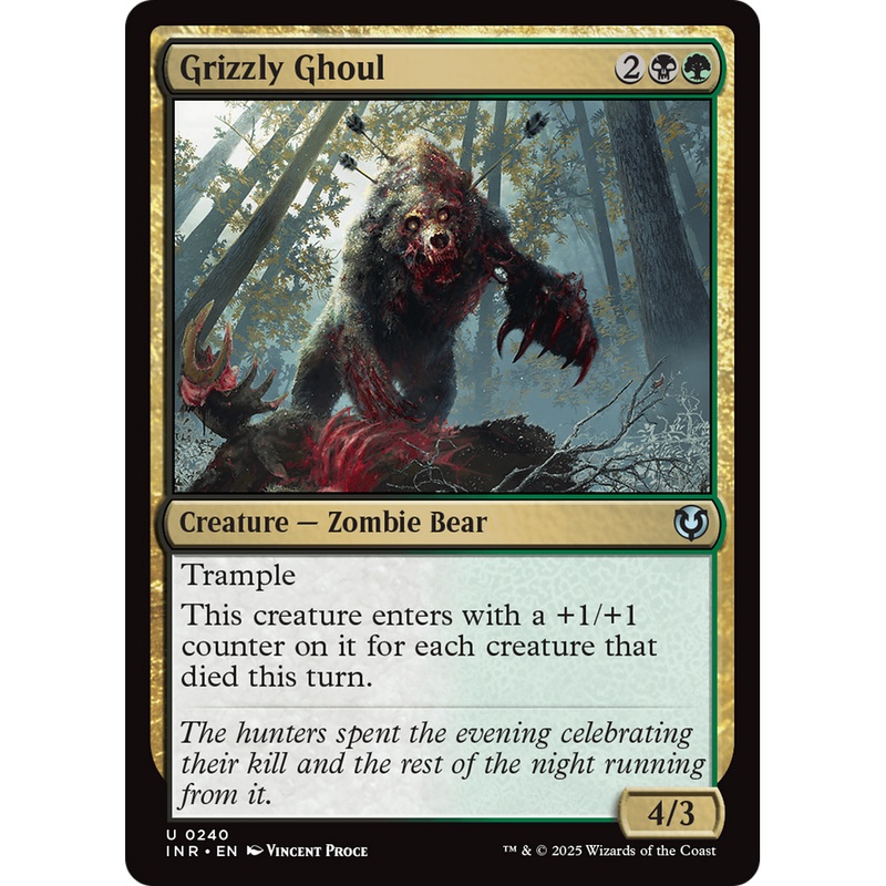 Grizzly Ghoul (INR-240) - Innistrad Remastered