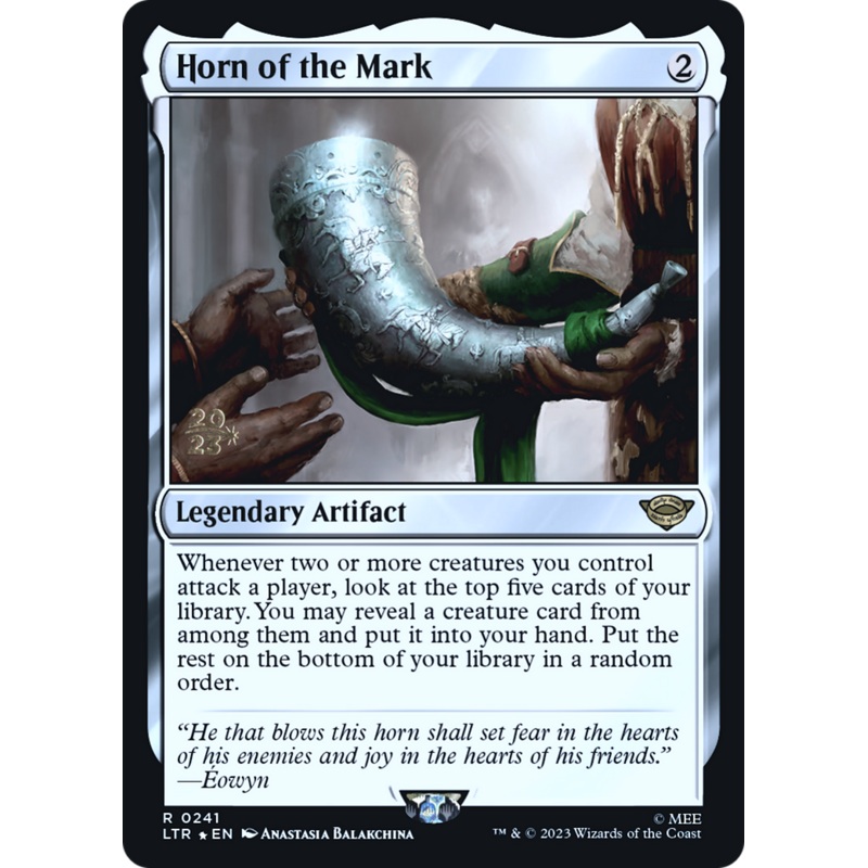 Horn of the Mark (PRE-241S) - Tales of Middle-earth Promos Foil