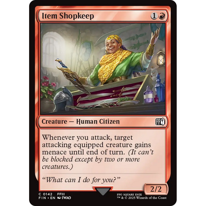 Item Shopkeep (FIN-142) - FINAL FANTASY Foil