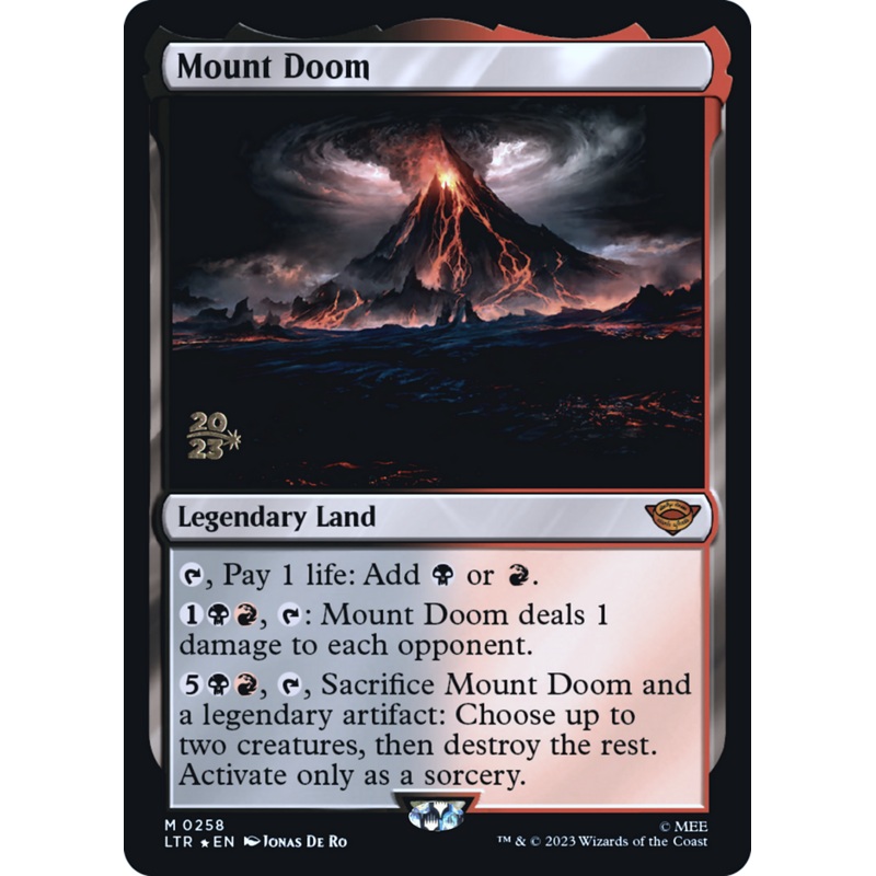 Mount Doom (PRE-258S) - Tales of Middle-earth Promos Foil