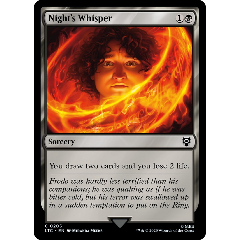 Night's Whisper (LTC-205) - Tales of Middle-earth Commander
