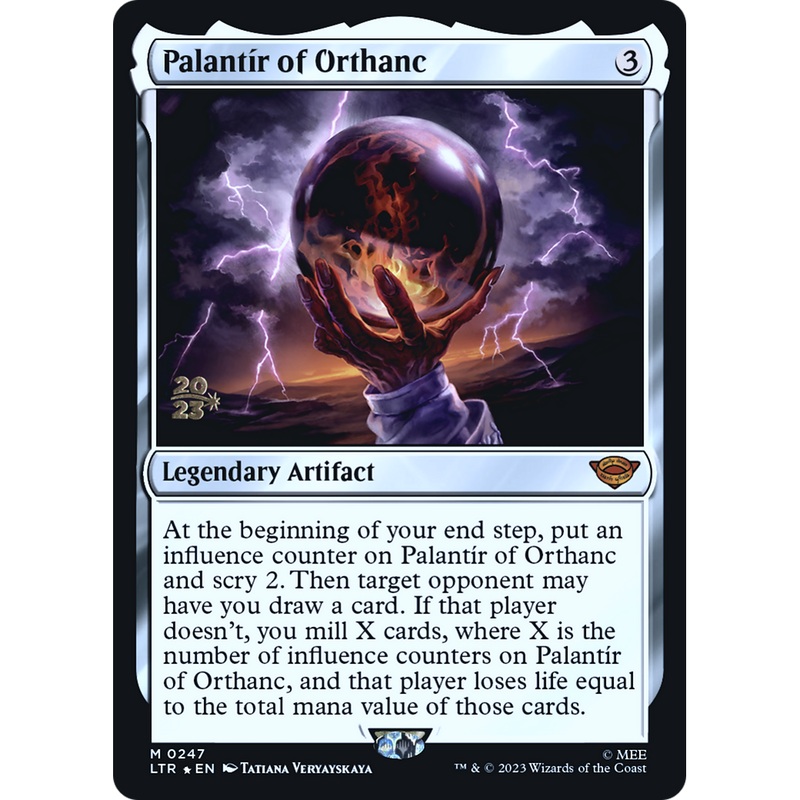 Palantr of Orthanc (PRE-247S) - Tales of Middle-earth Promos Foil