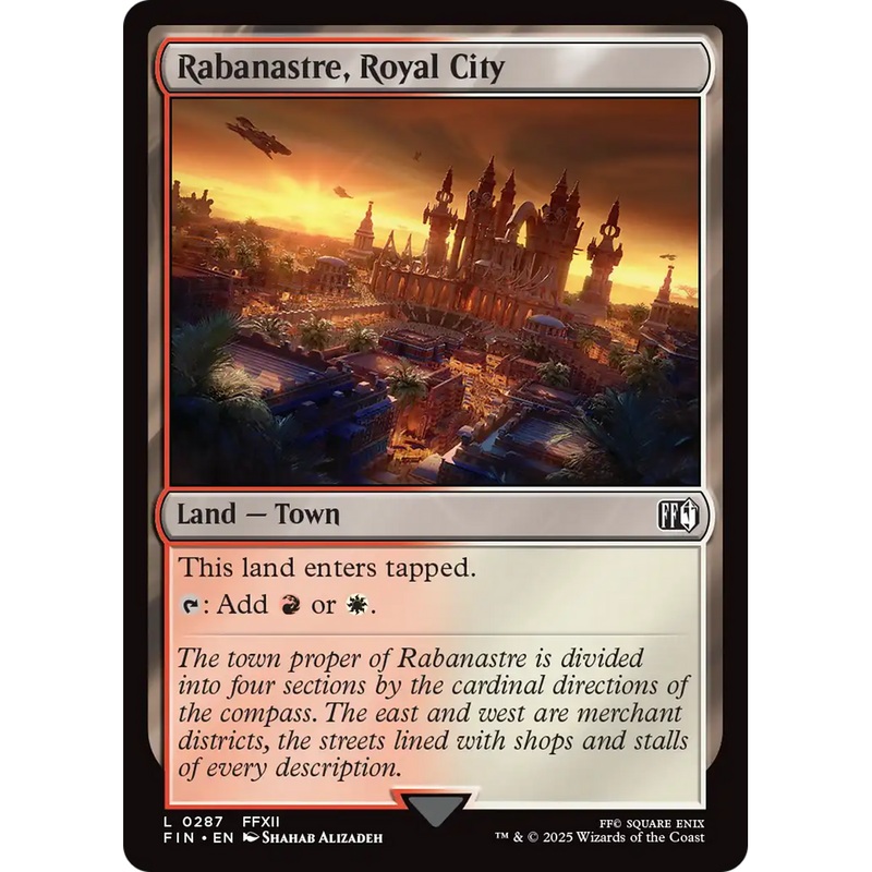 Rabanastre, Royal City (FIN-287) - FINAL FANTASY