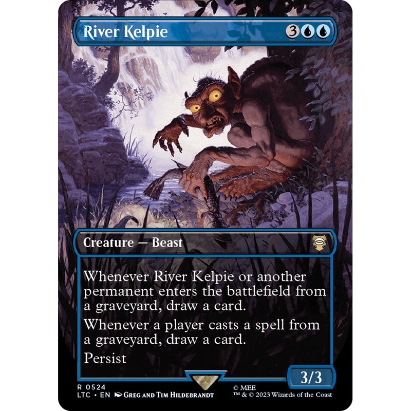River Kelpie (LTC-524) - Tales of Middle-earth Commander (Borderless)
