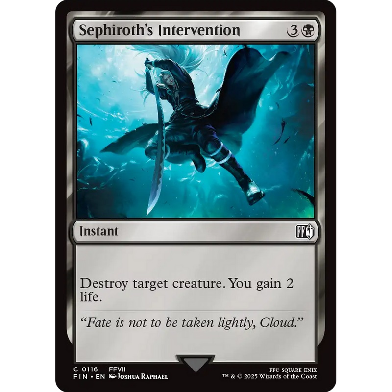 Sephiroth's Intervention (FIN-116) - FINAL FANTASY