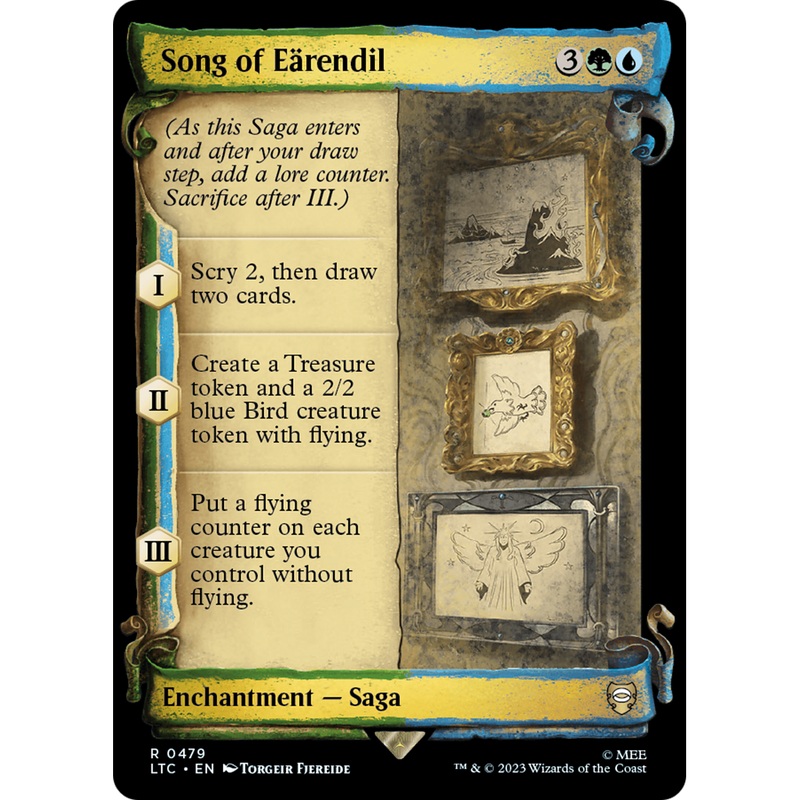 Song of Erendil (LTC-479) - Tales of Middle-earth Commander: (Showcase)
