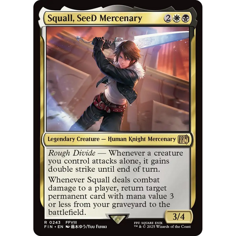 Squall, SeeD Mercenary (FIN-243) - FINAL FANTASY