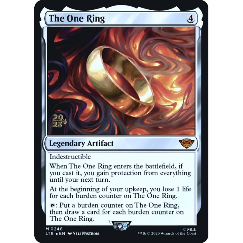 The One Ring (PRE-246S) - Tales of Middle-earth Promos Foil