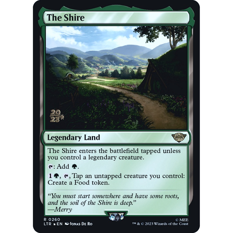 The Shire (PRE-260S) - Tales of Middle-earth Promos Foil
