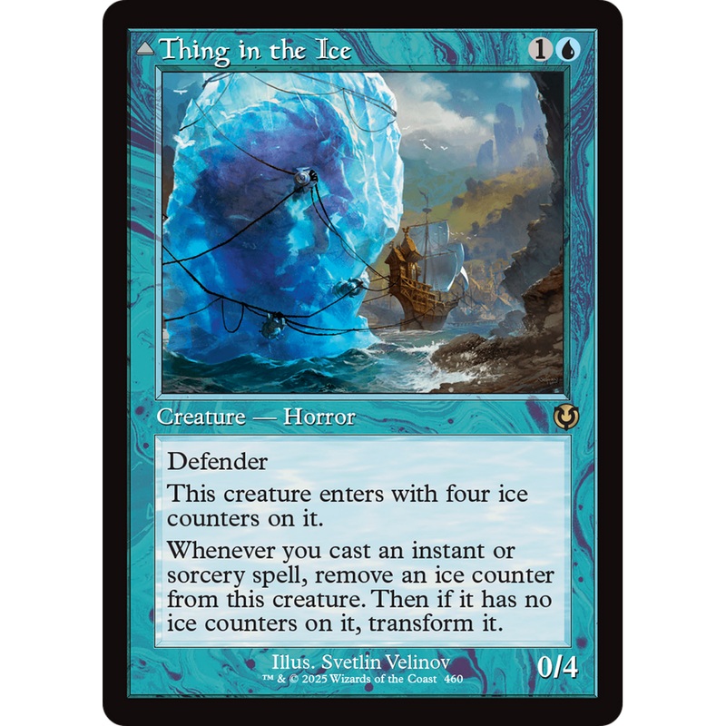 Thing in the Ice // Awoken Horror (INR-460) - Innistrad Remastered Foil