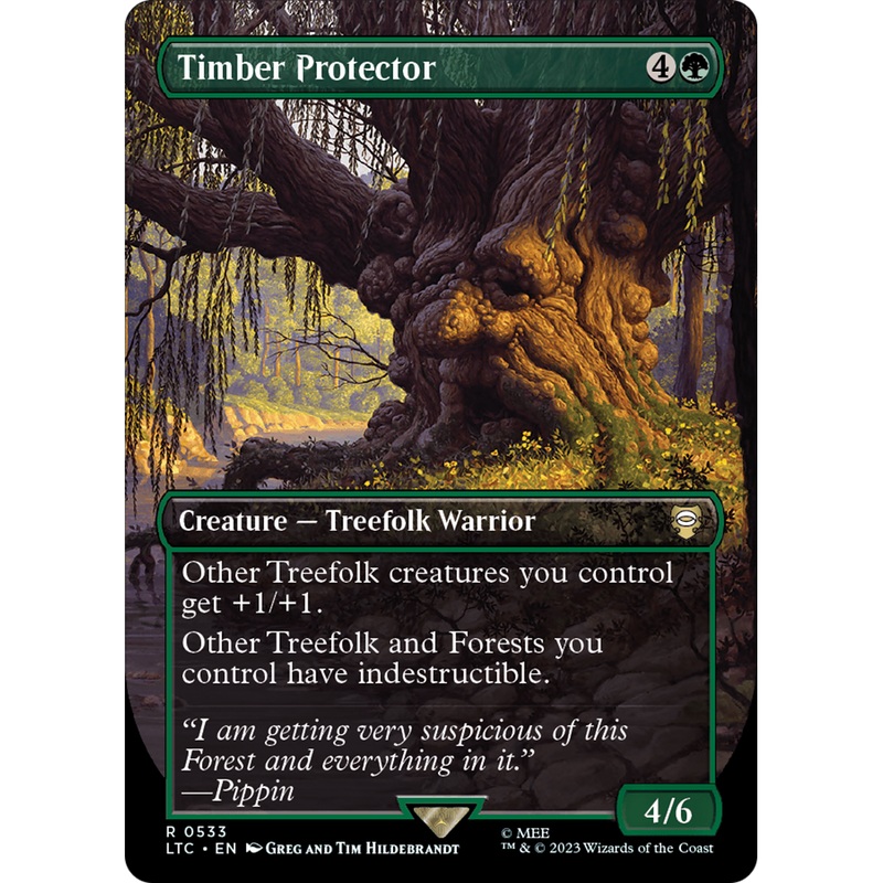 Timber Protector (LTC-533) - Tales of Middle-earth Commander (Borderless)