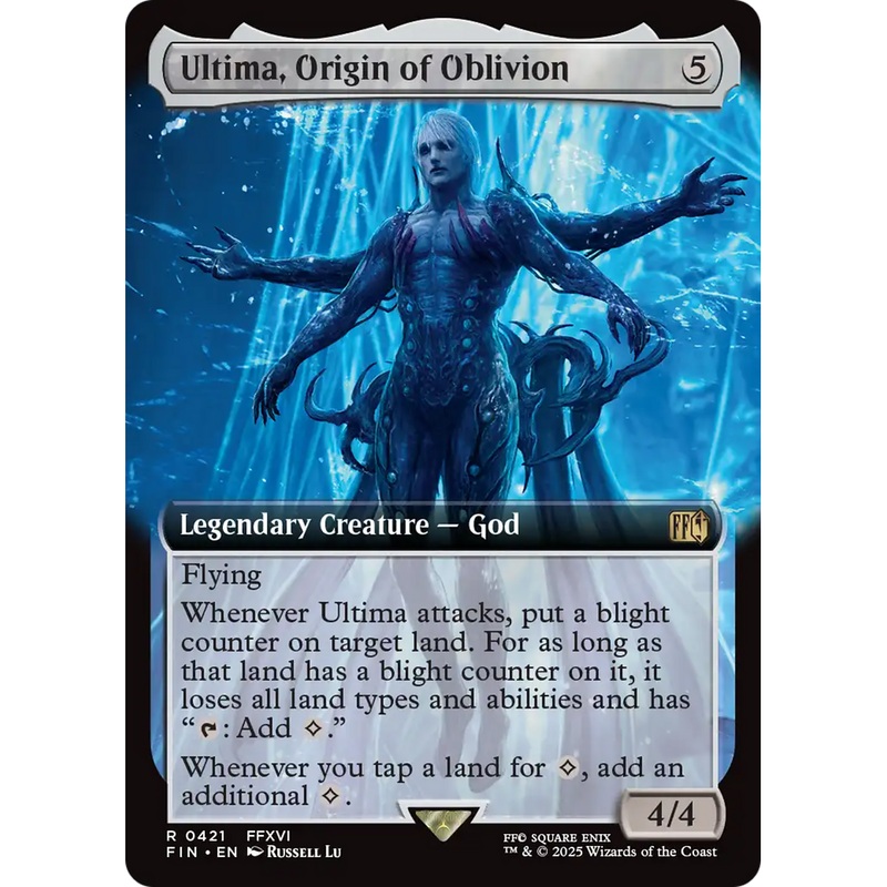 Ultima, Origin of Oblivion (FIN-421) - FINAL FANTASY: (Extended Art) Foil