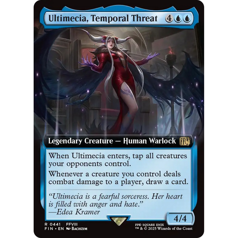 Ultimecia, Temporal Threat (FIN-441) - FINAL FANTASY: (Extended Art) Foil