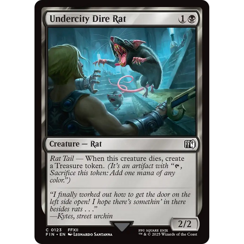 Undercity Dire Rat (FIN-123) - FINAL FANTASY
