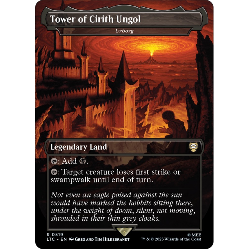 Urborg (LTC-519) - Tales of Middle-earth Commander / Tower of Cirith Ungol (Borderless)
