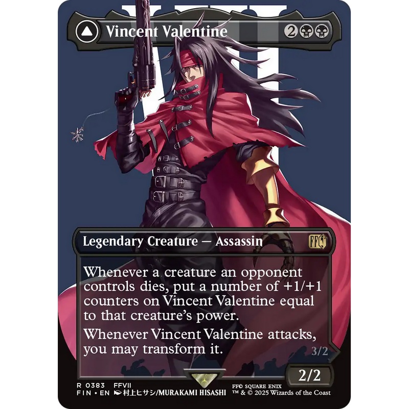 Vincent Valentine (Borderless) (FIN-383) - FINAL FANTASY (Borderless)