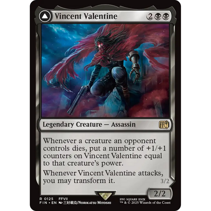 Vincent Valentine (FIN-125) - FINAL FANTASY Foil