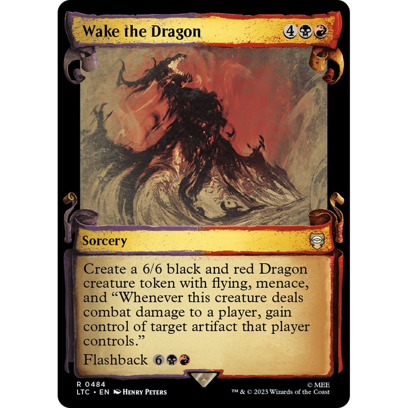Wake the Dragon (LTC-484) - Tales of Middle-earth Commander: (Showcase)
